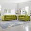 Velvet Upholstered 2+ 3 Seater Sofa-1783736499