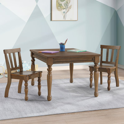 Chaise d'appoint en bois pour enfants Joanna