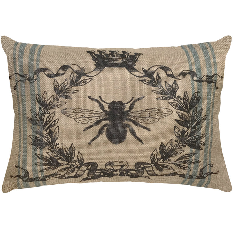 Jute / Sisal Reversible Throw Pillow