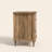 Aleana 21.5" H Solid Wood Tapered Legs 2-Drawer Nightstand (Set of 2)
