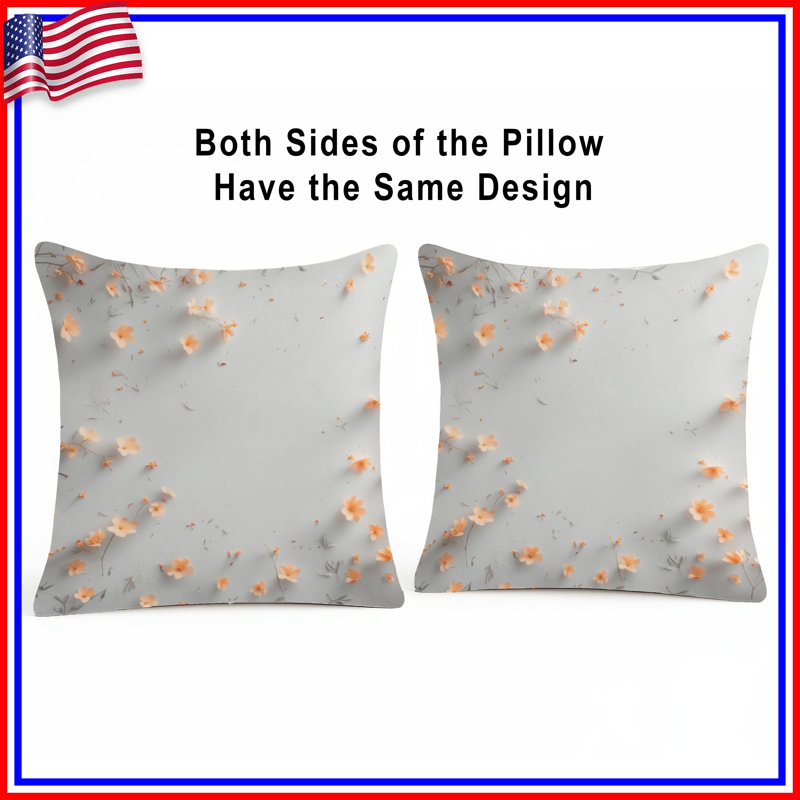 Coussin Wildflowers, 18 x 18 inches