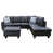 Black Faux Leather
