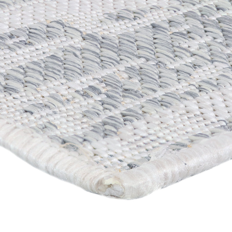 Abstract Indoor / Outdoor Rug, Rectangle 5'3'' x 7'3''