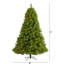 Lighted Artificial Pine Christmas Tree-553794181
