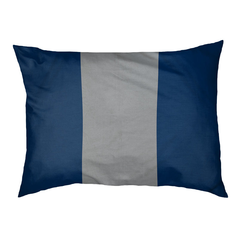 Coussin Minnesota, Moyen (H 9,5 po x l 28 po x P 18 po), Bleu baseball San Diego / gris clair / bleu San Di