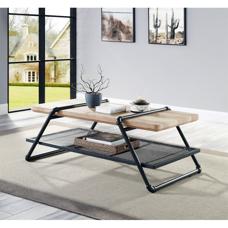 Table basse Brantley Oak & Sandy