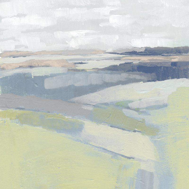 Pastel Prairie I by Jennifer Paxton Parker - Wrapped Canvas Painting, 76cm H x 76cm W x 3.8cm D