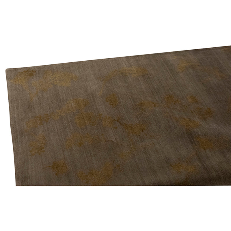 High-Quality Hand-Knotted Walnut Area Rug