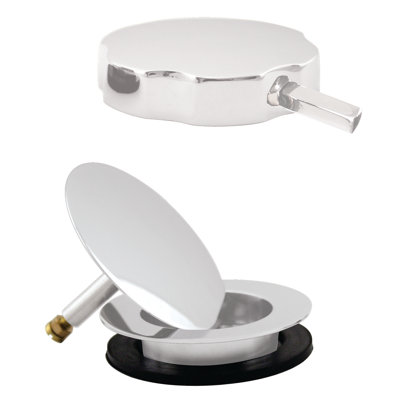 Garniture de remplacement à levier pour drain de baignoire à câble et ensemble de trop-plein