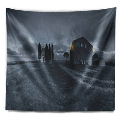 Landscape Polyester Tapestry