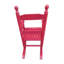 Chaise berçante S en rouge rose Fascinant - pour tout espace intérieur et extérieur.