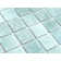 Recycled 1" x 1" Glass Grid Mosaic Wall Tile