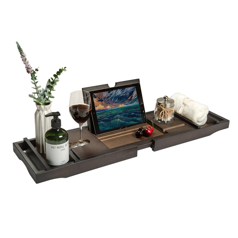 Lashon Bamboo Bath Caddy