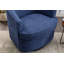 Fauteuil demi-tonneau pivotant l 32,48 po Willenzard-119783166