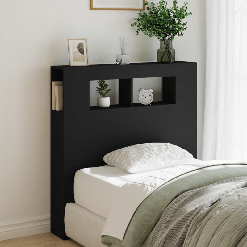 Nevio Headboard, 100 x 103.5 cm, Black