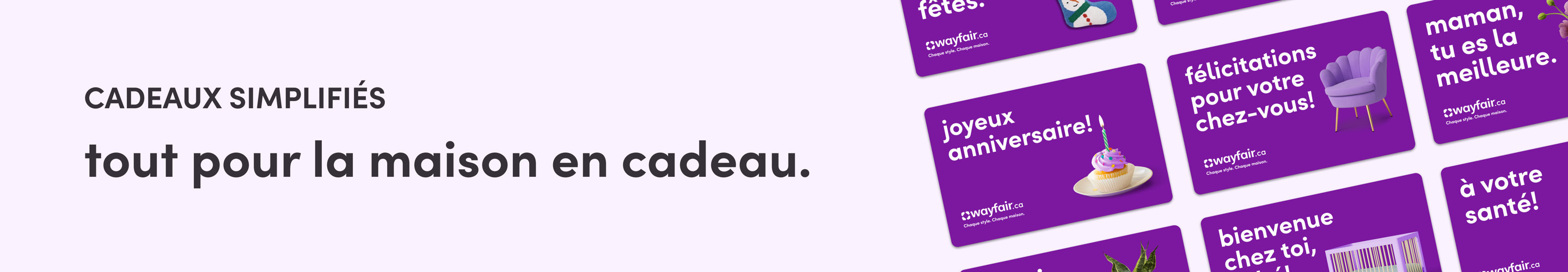 Magasiner les cartes-cadeaux