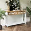 Console antique avec tiroirs