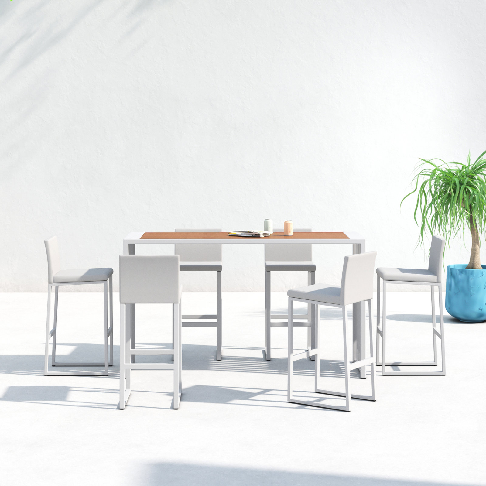 Jarrod 71" Patio Dining Set