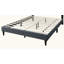 Lit 1 pièce clouté moderne en tissu moderne-105503486