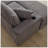 Everett 84" W x 52" D x 33.5" H Corduroy 3-Drawer Storage Sofa