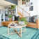 Ombre Border Plush Area Rug – Velvety Gradient Accent with Non-Slip Base