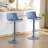 Meli Height-Adjustable Swivel Bar Stools-486521599
