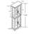 Lighted Glass Curio Display Cabinet With Wood Frame, Ideal For Showcasing Collectibles And Enhancing Room Aesthetics
