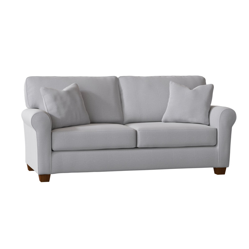 Shannon Upholstered 36'' Sleeper Sofa, Espresso, Cloud