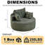 Fauteuil rembourré simple-1800319657