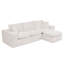 Canapé modulaire moderne 107 po avec méridienne réversible de 107 po Boucle-1182033833