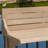 3-Piece Balcony Bar Set With Bottom Shelf Table And 2 Stools, Grey Finish