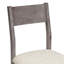 Ensemble de table de salle à manger à hauteur de comptoir 5 pièces avec 1 table rectangulaire et 4 chaises de salle à manger pour petits espaces TopMAX-1149654147