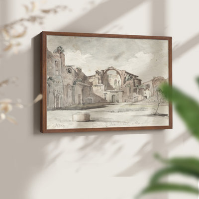 Croquis rétro - TG - reproduction encadrée