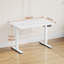 Mallus 120CM x 60CM Electric Height Adjustable Standing Desk-1045107961-1045107960