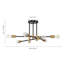 Leopardus 6-Light 62cm Sputnik Semi Flush Mount