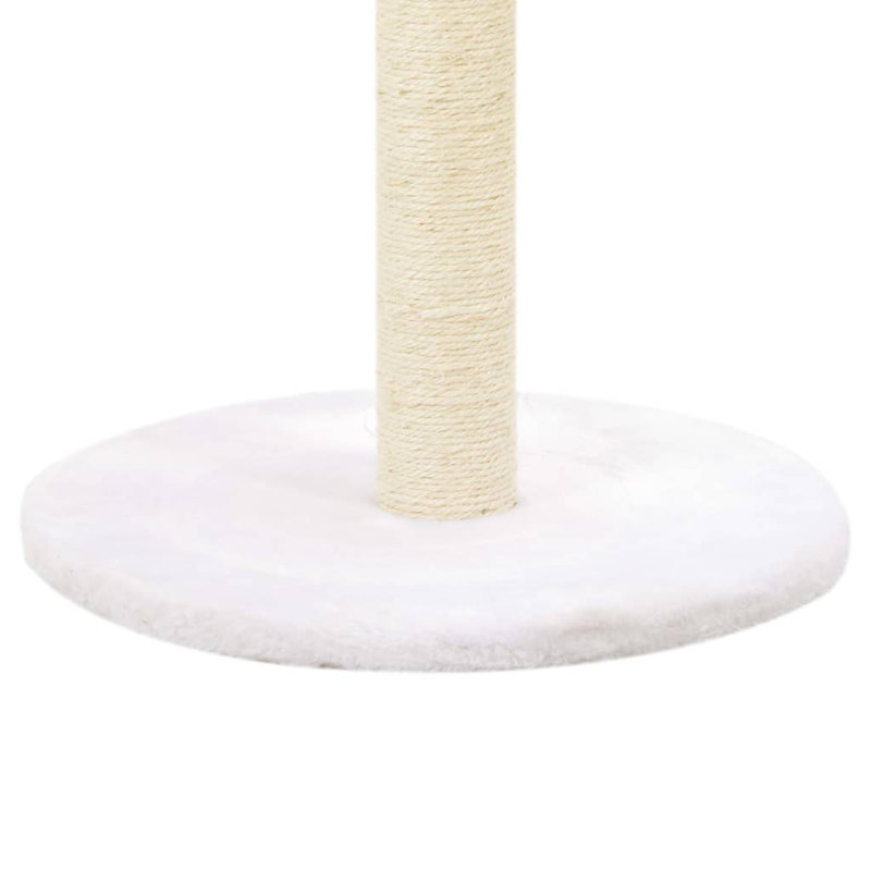 Batts Cat Tree with Sisal Scratching Post Natural Willow Wood