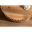Table de style rétro avec matériaux, processus de nettoyage simple: café rétro texturant vertical de 31,5 po. Bois. Aucun assemblage requis. Nettoyage. Capacité de charge de 110 lb. Idéal pour la vie, le bureau et les repas. Naturel