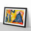 Abstract Art Painting Vol.257 by S.Johnson - Framed Print-55622854-55622855