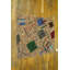 Antique American Hooked Rug American Multicolor 1930s