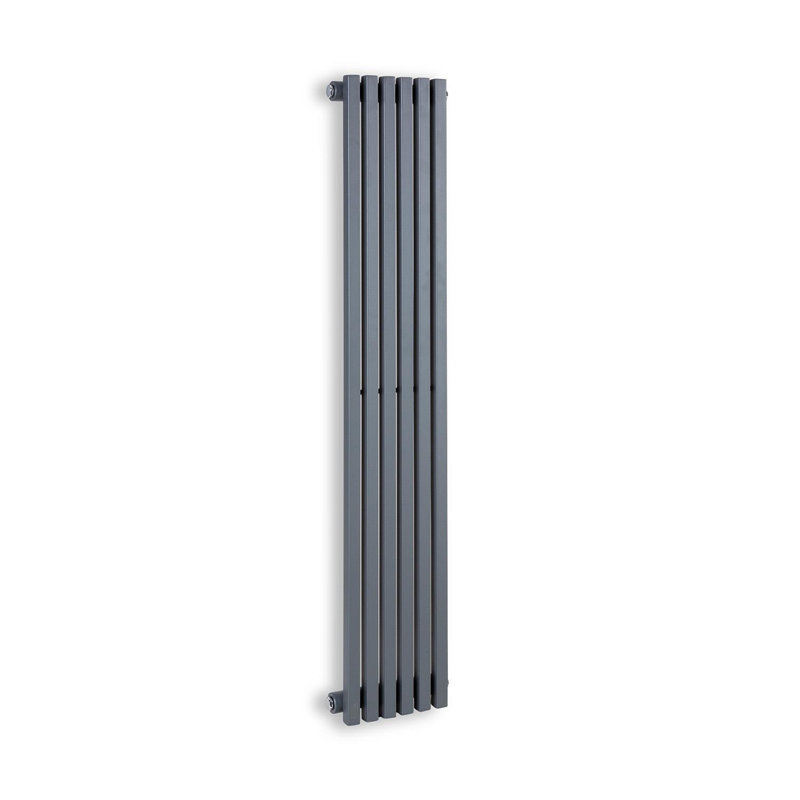 Delgado Curved Towel Rail Heated Towel Rails, 120cm H x 25cm W x 7cm D