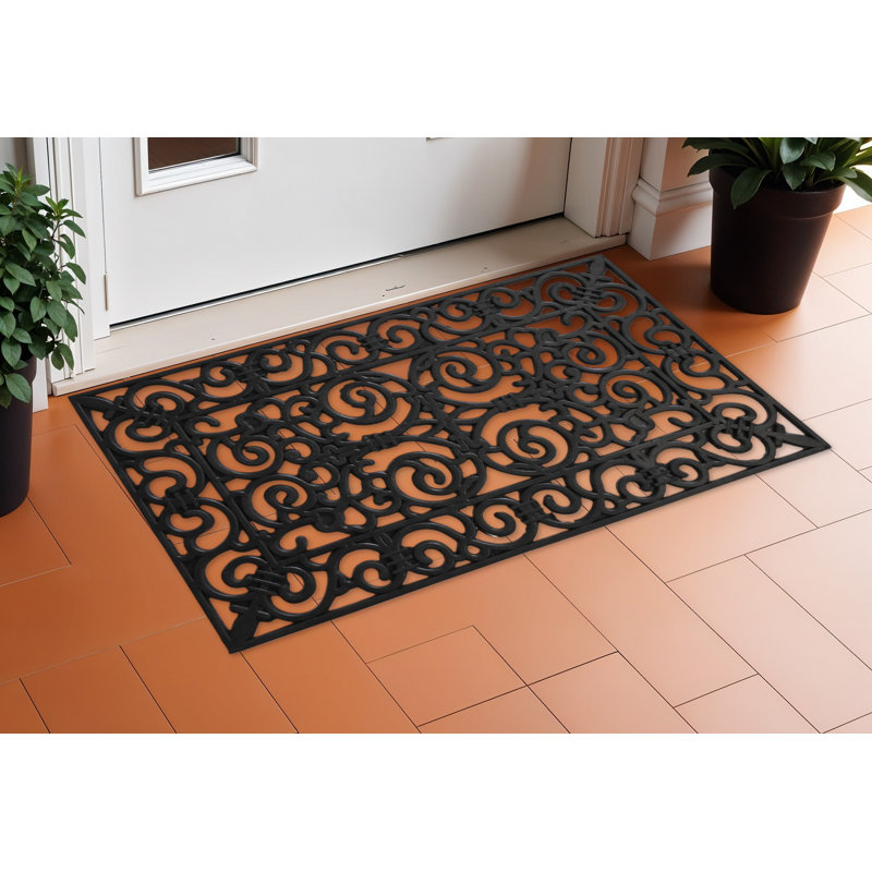 Paillasson en caoutchouc 18 po x 30 po