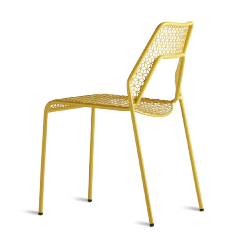 Chaise Hot Mesh, Jaune naturel
