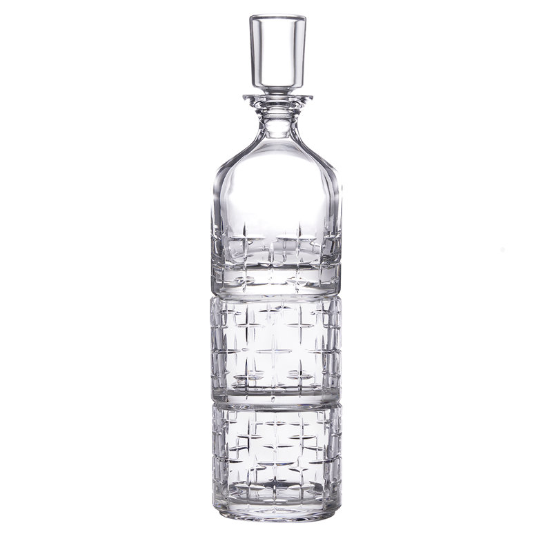 Ensemble de 2 verres et 1 carafe empilables Newport Twist