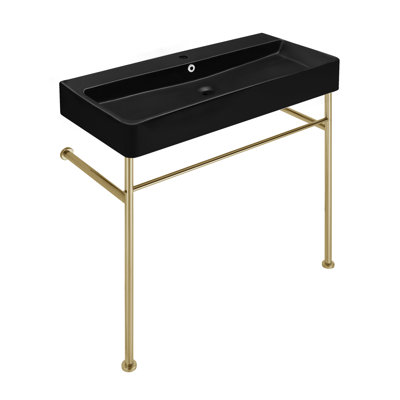 Claire Ceramic Console Sink Basin