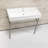 Kingston Brass New Haven 39-Inch Porcelain Console Sink with Stainless Steel Legs (1-Hole)-68833538