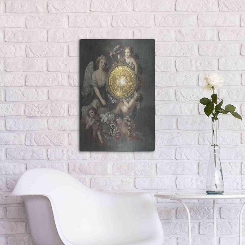 "Histoire rencontre l'avenir IV" par Andrea Haase, H 24 po x l 16 po
