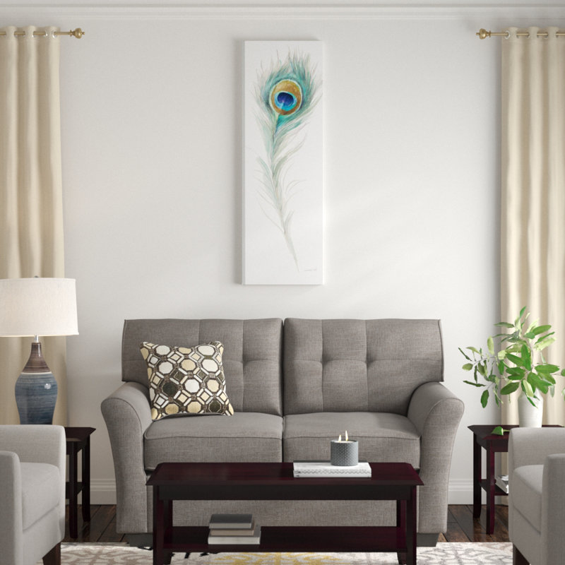 Art sur toile Jaipur, H 72 po x l 24 po x P 1,5 po, Toile tendue
