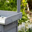 Accent Cabinet, Outdoor Potting Bench Table, Storage Cabinet With Open Shelf