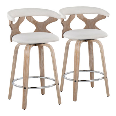 Tabouret de comptoir à hauteur fixe Gardenia