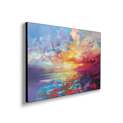Steelpix Metal Canvas -  Loch Ness Euphoria By Scott Naismith Wall Art Print